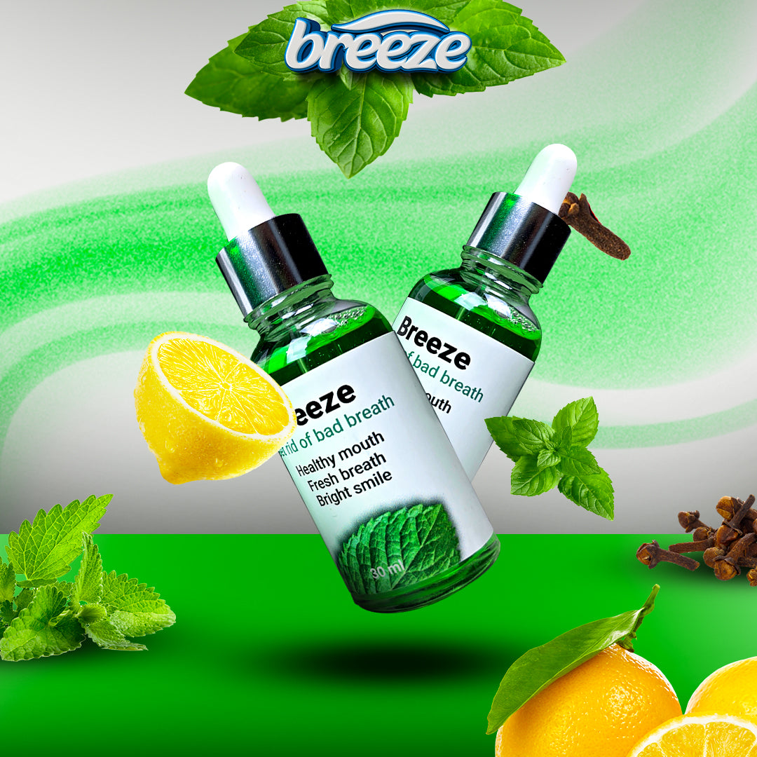 المنتوج الاصلي للقضاء على رائحة الفم الكريهة BREEZE